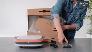 Portable Washing Machine - Foldable Mini Small Portable Washer Washing Machine with Drain Basket for Apartment, Laundry, Camping, RV, Travel, Underwear, Personal, Baby - (110V-200V) - White, Grey