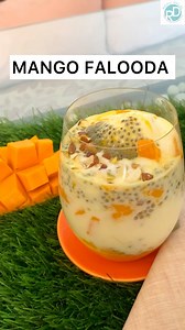 In frame - Mango Falooda 🥭 Indulge in the tropical delight of homemade mango falooda, a refreshing Indian dessert that combines the richness of ripe mangoes with the coolness of ice cream and the delightful chewiness of falooda noodles. Layers of silky smooth mango puree, creamy vanilla ice cream, vermicelli noodles, and crunchy nuts create a symphony of flavors and textures that will tantalize your taste buds and transport you to a blissful paradise with every spoonful ❤️ Who needs a vacation 
