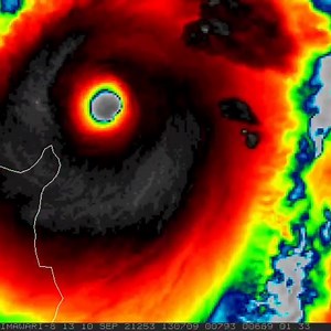 5.3K views · 145 reactions | Super Typhoon #Chanthu is exceptionally strong right now as it brushes close to the Philippines. This is easily equivalent to a category 5 hurricane. A top-end monster which intensified extremely quickly. Gives me the chills looking into the eye, a formidable beast. | Scott Duncan | Facebook