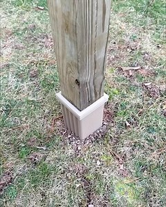 ATTENTION: “OUTDOOR” POSTS PROJECTS! Fence, Deck, Barndo Porch Posts!💥You asked for it… you got it!👍NO Ground Contact, Weed Eater Proof, Moisture Seal, & Sex Appeal🤩 D🚫N’T OVERTHINK or SKIP Separation!👎Those that KNOW…GO POST PRO!💯’Chemical’ deters decay-fungi feeding. PP so decay-fungi have NO post access💥 The #️⃣1️⃣ Pole Barn Pushback = Wood Post Foundation in Soil-Contact. So LOSE the Soil-Contact.... NOT Simple, I-G Strength, Affordable, DIY & VALUE! 🎯 EVERYONE knows that direct soil