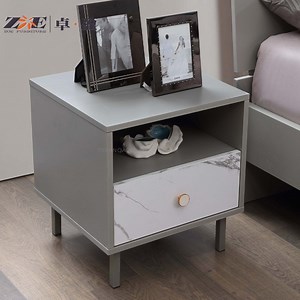 [Hot Item] Bedroom Furniture Wood Side Table Modern Nightstand