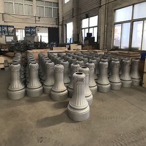 [Hot Item] Aluminum Sand Casting Foundry Street Lamppost Base Aluminum Bollards