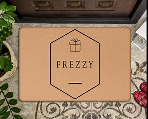 PREZZY Hello Fall Door Mats Mable Leaf Custom Door Mats for Front Door Welcome Mats Outdoor Indoor Entryway Home Porch Patio Lawn Outside Inside Floor Mat Entry Rugs Autumn Thanksgiving Decorations