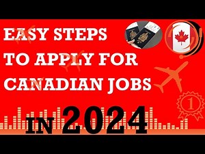 JOB APPLICATION IN CANADA | CREATING JOB BANK ACCOUNT