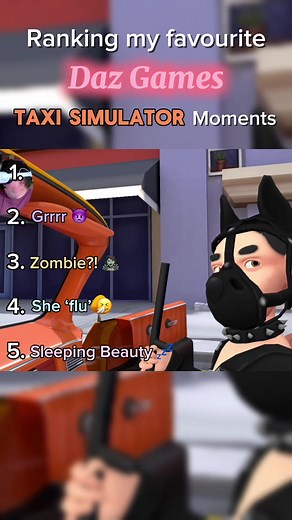 Daz's Hilarious Taxi Simulator Gameplay