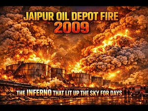 Jaipur Oil Depot Fire 2009 – The Inferno That Lit Up the Sky for Days
