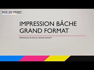 Impression Bache Grand Format