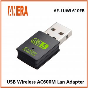[Hot Item] USB2.0 Dual-Band AC600Mbps Wireless Network Card WiFi Card Free Driver with Bt