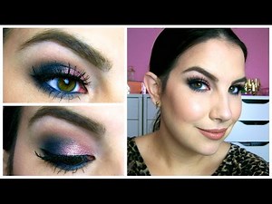 Smokey Rose & Navy Eye Tutorial