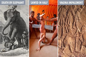 From vagina impalement to 'death by elephant' – Gruesome execution methods that will make you squirm