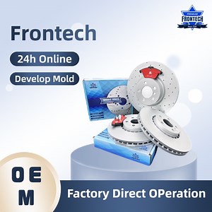 [Hot Item] Frontech Accurately Positions Long-Life Wear-Resistant Brake Discs for FIAT 500