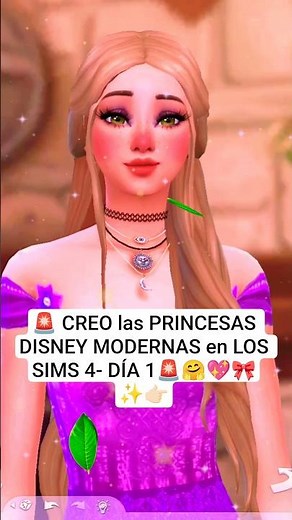 🚨 I'M CREATING MODERN DISNEY PRINCESSES IN THE SIMS 4 - DAY 1 🚨🤗💖🎀✨👉🏻 #eapartner #sims4 #thesims4...