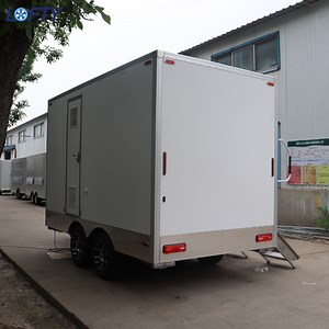 [Hot Item] Mobile Toilet Containers Home Insulation Container 10FT Prefab Restroom, Movable Trailer Toilet