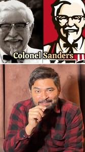 Colonel Sanders: 1009 रिजेक्शन से KFC Empire 🫡 ✅ . . #KFCStory #ColonelSanders #ChickenSecrets #KFCChickenKaRahasya #KFCFounderStory65SaalKiUmarMeinSuccess | Mohit Tyagi