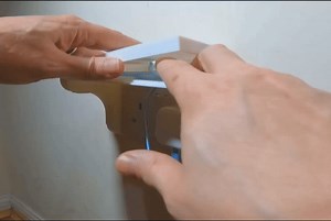 Phone Shelf For A Double Plug Socket