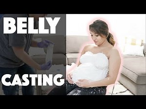 PREGNANT BELLY CAST! 36 Weeks Pregnant