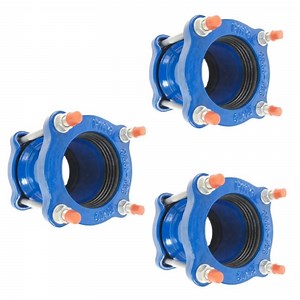 [Hot Item] Ductile Iron Universal Coupling Fitting Flange Adaptor for PVC HDPE Pipe