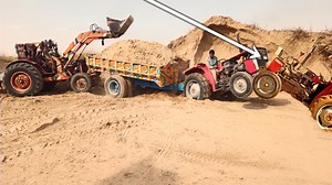 91K views · 410 reactions | Russian Belarus 510 tractor pushes Massey Ferguson tractor | Muaaz Ullah | Facebook