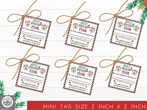 Christmas Vacation Jelly of the Month Club Tag | Printable Jelly of the Month Club | Clark Griswold Quotes | Cousin Eddie Quotes | Gift Tag - Etsy