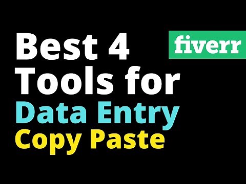 Best 4 Tools for Data Entry Copy Paste
