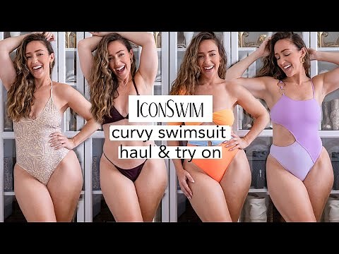 Curvy Swimsuit Haul & Try-On with Icon Swim