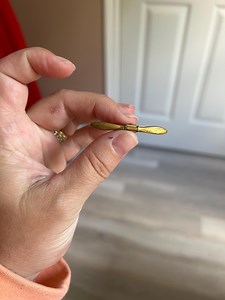 Victorian Gold Bar Brooch: Pearl Filigree Scarf Clip - Vintage Jewelry - Etsy Australia