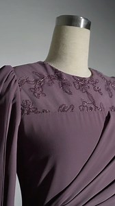 Twilight mauve or lilac purple? how to choose when both are serving fairytale energy? 💜✨ Flowy chiffon, sequin embroidery, soft drapes, and that dramatic flare... literally floating into Raya like a dream. Which one’s your pick, babe? 😍 #JlabellaKesniaDress #JlabellaGlamorousRaya2025 | J.LABELLA ATELIER