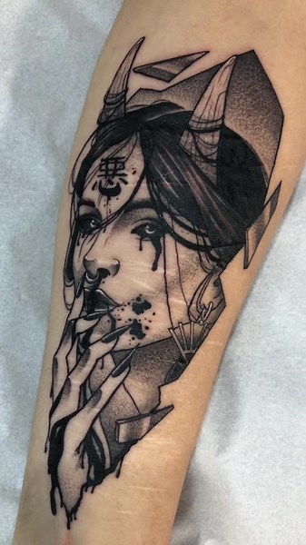 Devil Girl Tattoo Inspiration