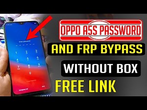 Oppo A5s Lock Screen Password Reset (User Lock Remove Screen Password) Oppo A5s Password Reset
