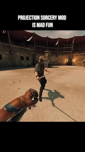 Projection Sorcery Mod in Blade and Sorcery #bladeandsorcery #vr #gaming #finishers #mods