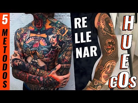¿Cómo COMBINAR TATUAJES con FONDO para UNIFICARLOS? 🧩