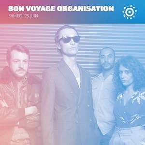 EMBARQUEMENT IMMÉDIAT • Rythmes funk, jazz et afro-beat, ça sent l'été avec Bon Voyage Organisation ! Décollage samedi 23 juin à L'Autre Canal. Event/info → Bon Moment • Estival | L'Autre Canal Nancy