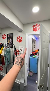 A little DIY in my Step Chickens Room ❤️🐯 #KidsRoomDecor #DIY #momlife | Gabbie Egan