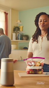 Cha Cha real strong with Hefty® Slider Bags. 💪 | Hefty