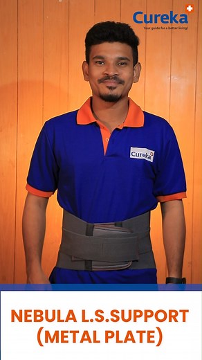 "Introducing our Lumbar & Sacral Support Belt – your trusted ally in...