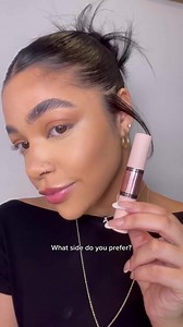 How do you prefer to contour: with bronzer or blush?! 👇 Try out both ways and decide for yourself with our Contour Stick and Blush & Highlight Stick 💖 #MakeupRevolution #ContourHack #BlushHack #Contouring | Makeup Revolution