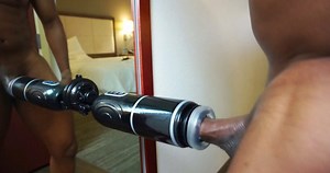 Auto thrusting spinning masturbator from Paloqueth