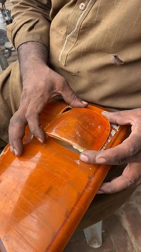 Broken head light repair #mechanic #headlights #repair #mechanical #technique #repairing #repairshop | Viral Reels