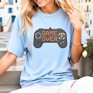 Game Over Png Game Controller Png Gamer Shirt PNG Video Games Game Day Png Sublimation Design Digital Download Gaming Shirt Gift for Gamer - Etsy