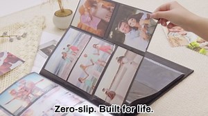 Photo Album 4x6 600 Pockets Large Capacity Leather Album with Horizontal and Vertical Layout, Sturdy Dust-Proof Wedding Anniversary Memory Book for Family Travel Records, Black