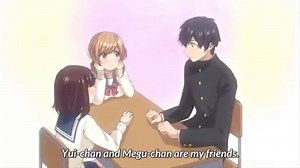 When two girls try to be friends with a loner, do they have ulterior motives? What will happen to our shy boy Seo? Hint: It will be nicer than you think. Source: Kiss Hug - Episode 2 | Sakura Circle Fansubs