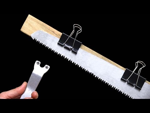 99% of people don't know this secret! How to sharpen a wood saw blade to razor-sharpness