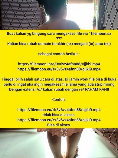 tutorial cara download / mengakses file via hosting filemoon*sx 📥