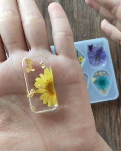 Resin Jewelry Molds - Keychain Resin Molds - Silicone Molds for Resin Pendants, Keychains, Earrings, Resin Jewelry Making - 3Pcs Resin Casting Mold for Epoxy Resin, UV Resin