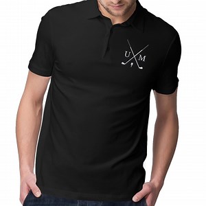 Personalised Embroidered Golf Polo Shirt, Custom Monogram Golf Sports Polos, Custom Initials Golf Slogan Tees, Gift for Dad, Golfers Gifts - Etsy Australia