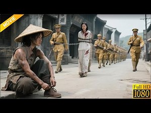 2025 Action Flick: Japs openly escort a female soldier, ambushed by a village woman on the street.