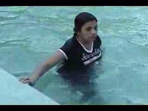 a day into the pool