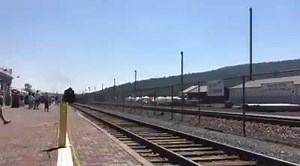 No. 4960 arrives, pulling the Cataract Creek Rambler steam excursion train. All aboard! | Grand Canyon Railway & Hotel