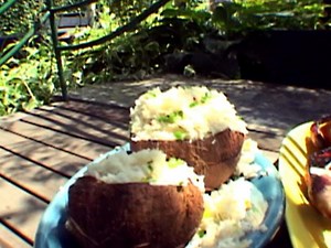 Coconut-Cashew Basmati Rice Salad