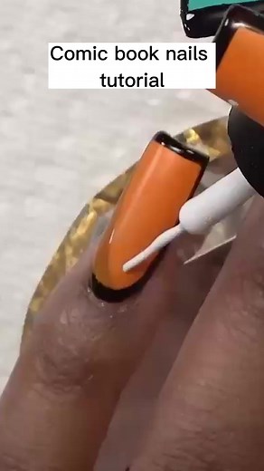 39K views · 703 reactions | Comic book nails tutorial ✨ #reels #nails #naildesign #tutorial #comics #comicbookart | Longhairprettynails | Facebook